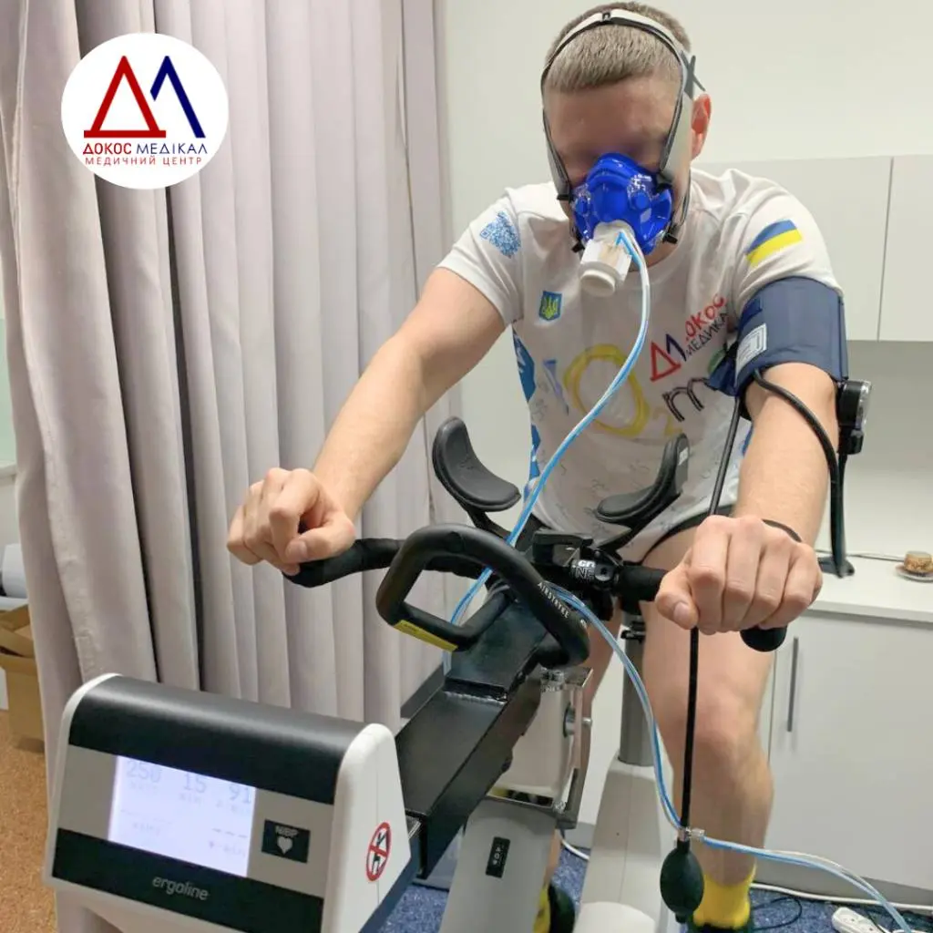 Ергоспірографія (СPET) для спортсменів. 