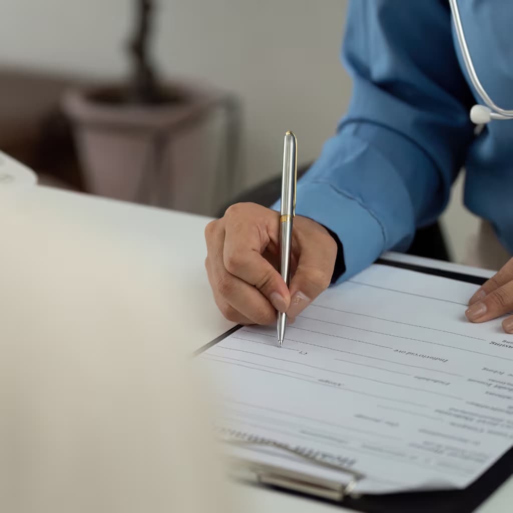 Declaration with a family doctor